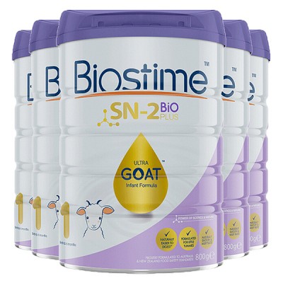 【澳洲直邮】BIOSTIME 合生元金装婴幼儿配方益生菌羊奶粉1段 6罐